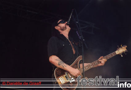 Motörhead op Bospop 2003 foto