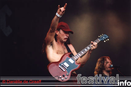 Action In DC op Bospop 2003 foto