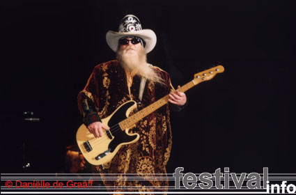 ZZ Top op Bospop 2003 foto