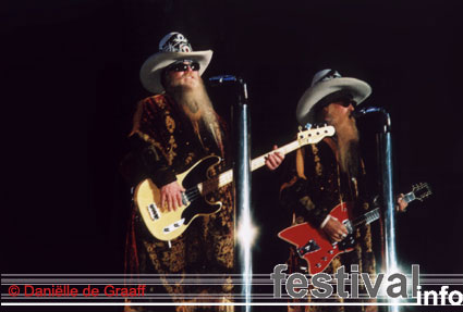 ZZ Top op Bospop 2003 foto