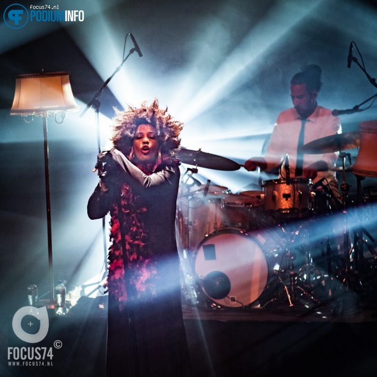 Macy Gray op Macy Grey - 23/03 - TivoliVredenburg foto