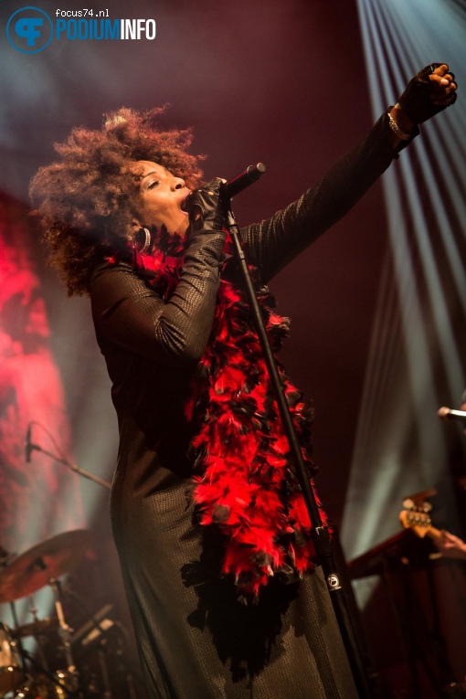 Macy Gray op Macy Grey - 23/03 - TivoliVredenburg foto