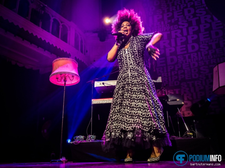 Macy Gray op Macy Gray - 23/03 - Paradiso foto