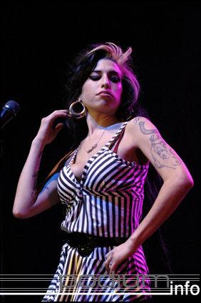 Amy Winehouse op Amy Winehouse - 22/10 - Heineken Music Hall foto