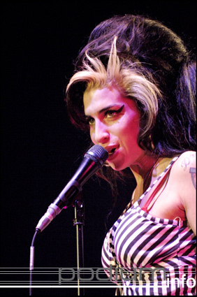 Amy Winehouse op Amy Winehouse - 22/10 - Heineken Music Hall foto