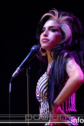 Amy Winehouse op Amy Winehouse - 22/10 - Heineken Music Hall foto