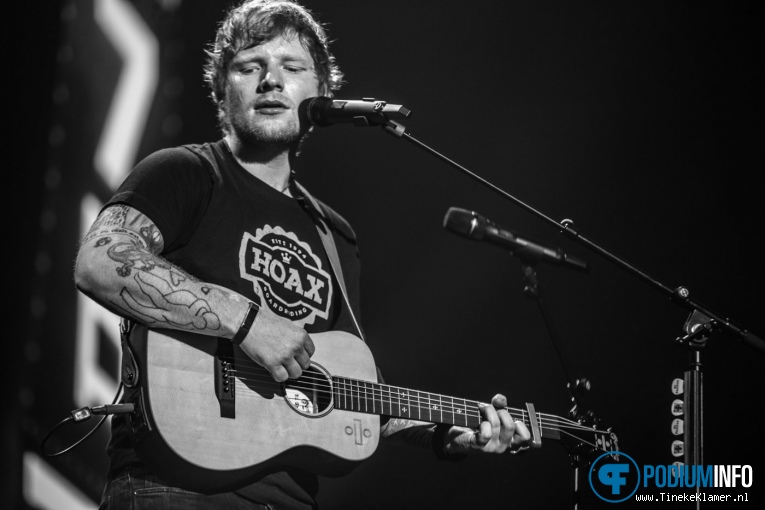 Ed Sheeran op Ed Sheeran - 03/04 - Ziggodome foto