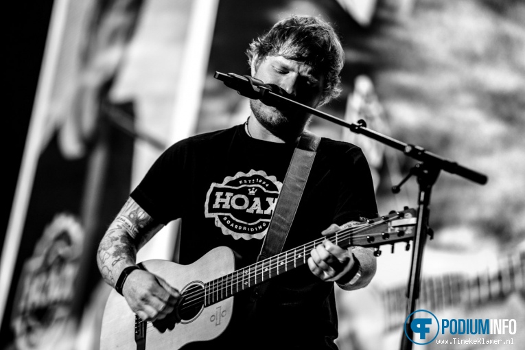 Ed Sheeran op Ed Sheeran - 03/04 - Ziggodome foto