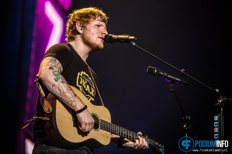 Ed Sheeran op Ed Sheeran - 03/04 - Ziggodome foto