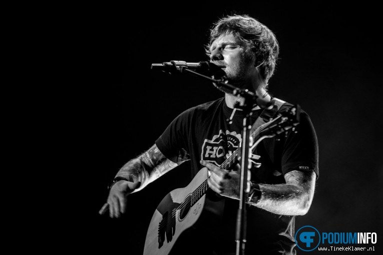 Ed Sheeran op Ed Sheeran - 03/04 - Ziggodome foto