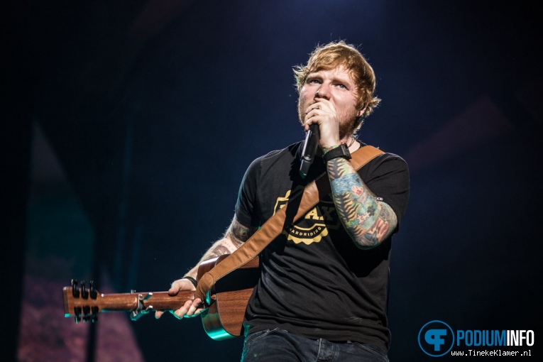 Ed Sheeran op Ed Sheeran - 03/04 - Ziggodome foto