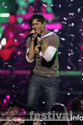 Enrique Iglesias op TMF Awards 2007 foto