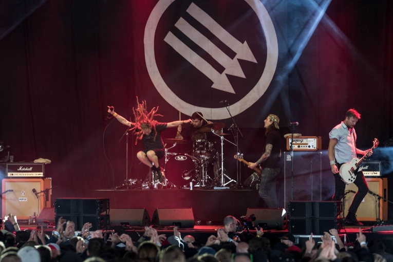 Strike Anywhere op Groezrock 2017 - Zaterdag foto