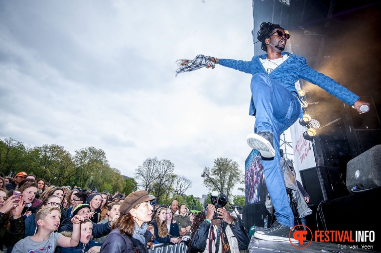 Kenny B op Bevrijdingsfestival Utrecht 2017 foto