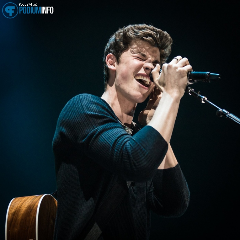 Foto Shawn Mendes in Ziggo Dome op 01 mei 2017 op Podiuminfo