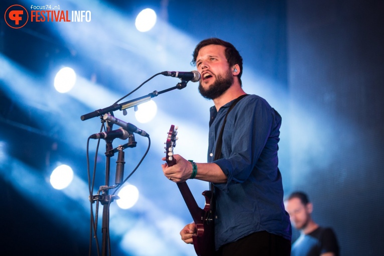 White Lies op Dauwpop 2017 foto