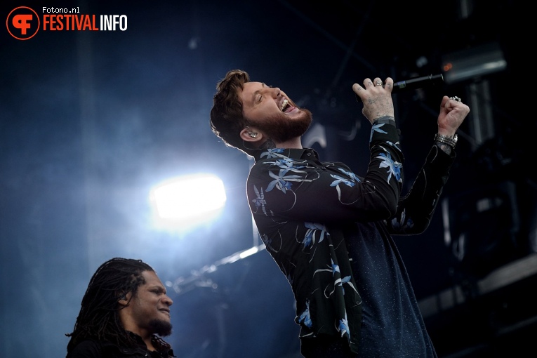 James Arthur op Pinkpop 2017 - Zondag foto