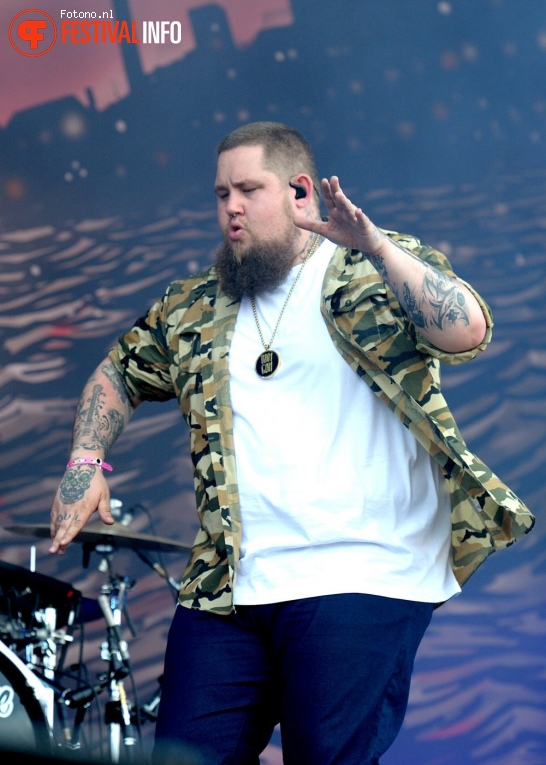 Rag'n'Bone Man op Pinkpop 2017 - Maandag foto