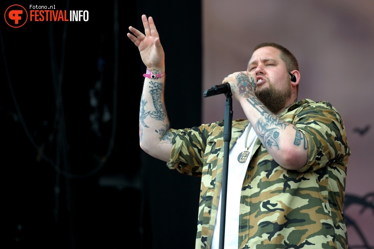 Rag'n'Bone Man op Pinkpop 2017 - Maandag foto