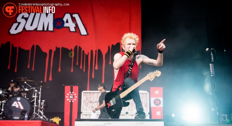 Sum 41 op Rock Am Ring 2017 - Zaterdag foto