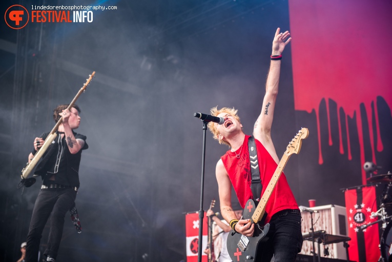 Sum 41 op Rock Am Ring 2017 - Zaterdag foto