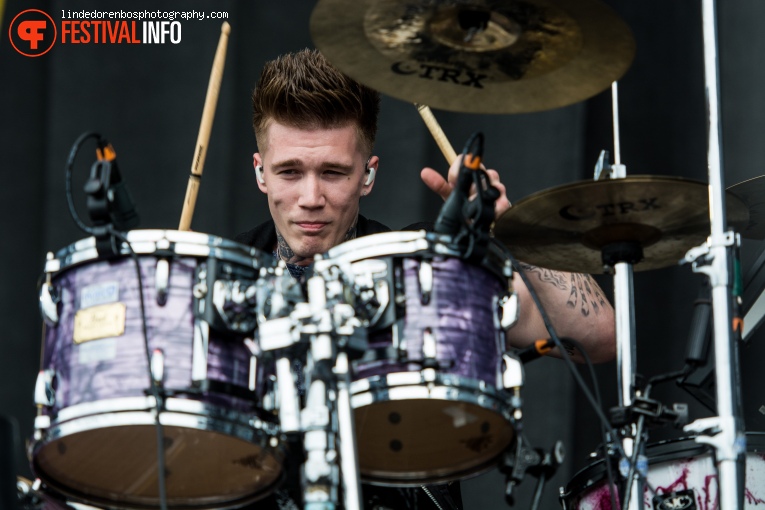 Machine Gun Kelly op Rock Am Ring 2017 - Zaterdag foto