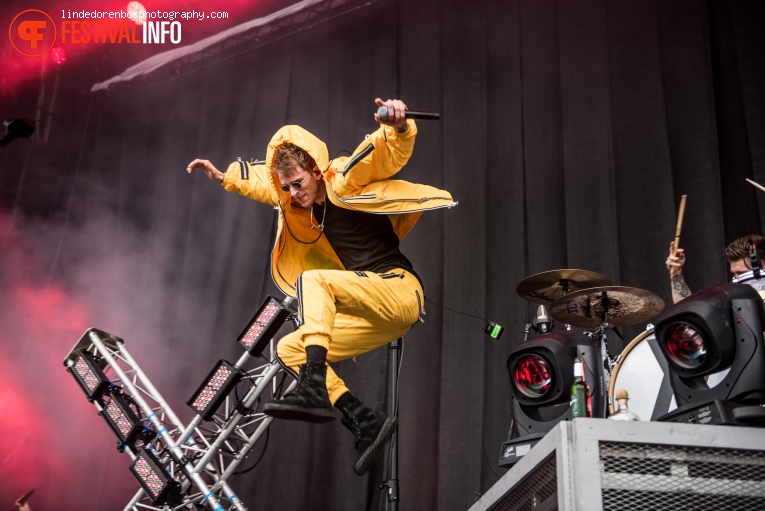 Machine Gun Kelly op Rock Am Ring 2017 - Zaterdag foto