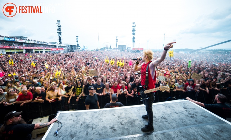 Sum 41 op Rock Am Ring 2017 - Zaterdag foto