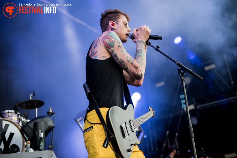 Machine Gun Kelly op Rock Am Ring 2017 - Zaterdag foto