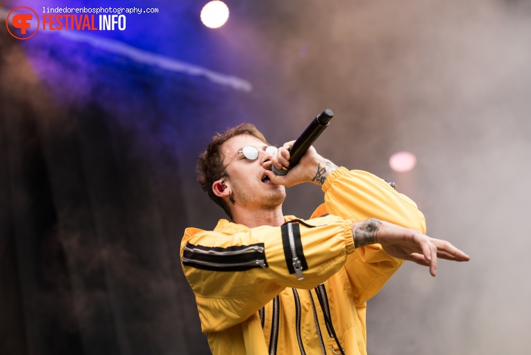 Machine Gun Kelly op Rock Am Ring 2017 - Zaterdag foto