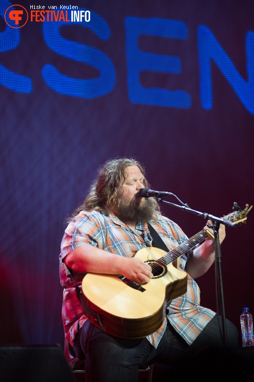 Matt Andersen op Ribs & Blues 2017 foto