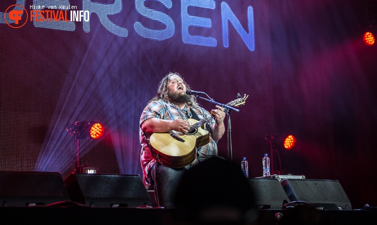 Matt Andersen op Ribs & Blues 2017 foto