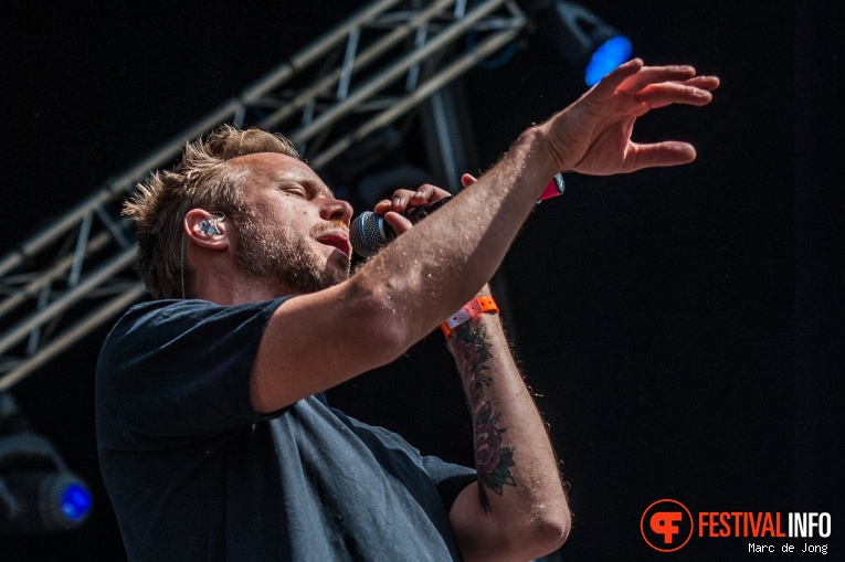 Diggy Dex op Live at Wantij 2017 foto