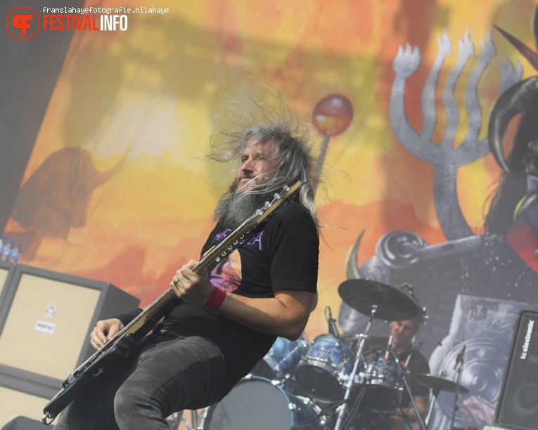 Mastodon op Graspop Metal Meeting 2017 foto