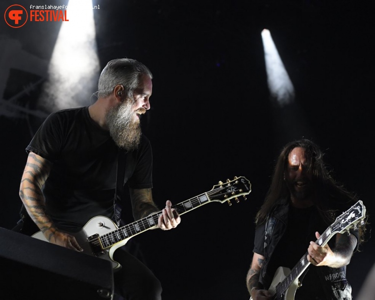 In Flames op Graspop Metal Meeting 2017 foto