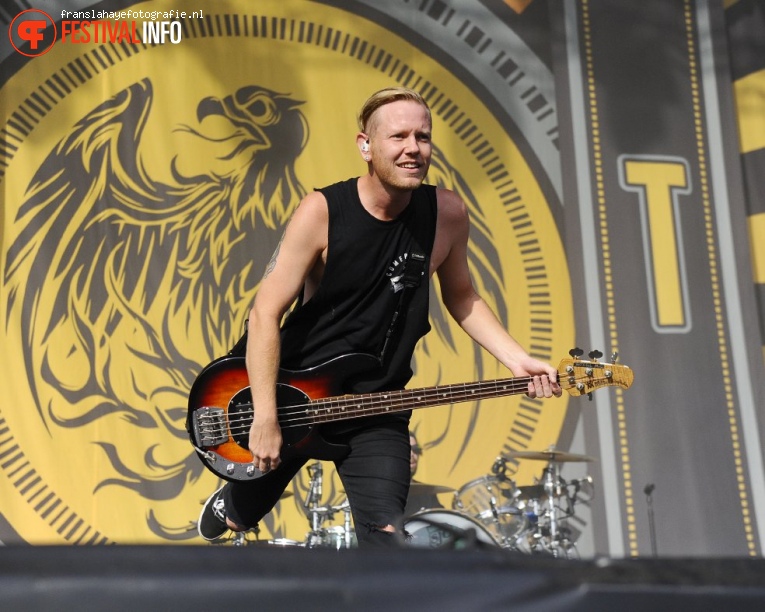 A Day To Remember op Graspop Metal Meeting 2017 foto