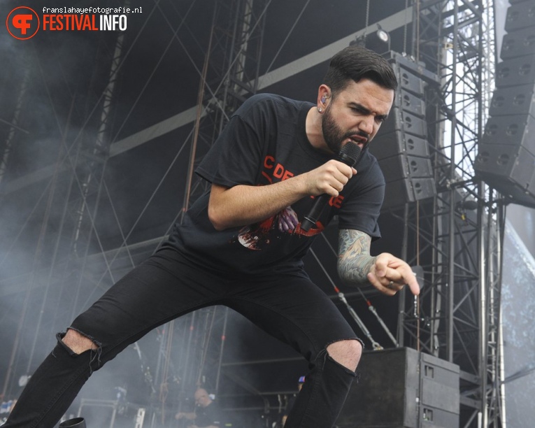 A Day To Remember op Graspop Metal Meeting 2017 foto