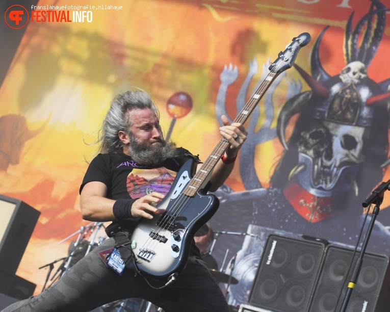 Mastodon op Graspop Metal Meeting 2017 foto