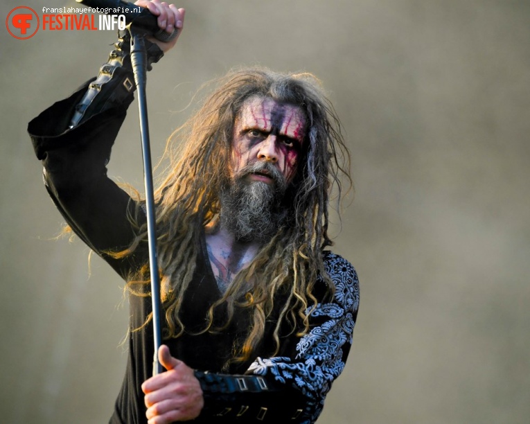 Rob Zombie op Graspop Metal Meeting 2017 foto