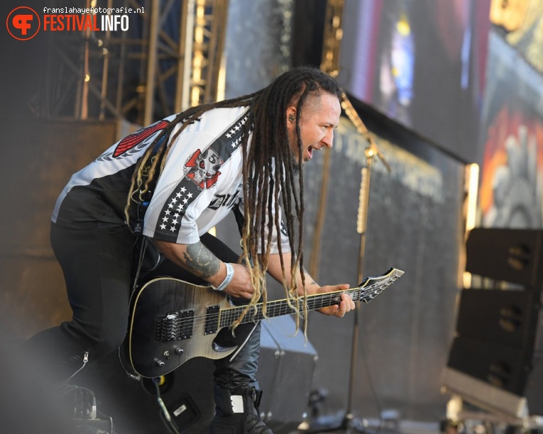 Five Finger Death Punch op Graspop Metal Meeting 2017 foto