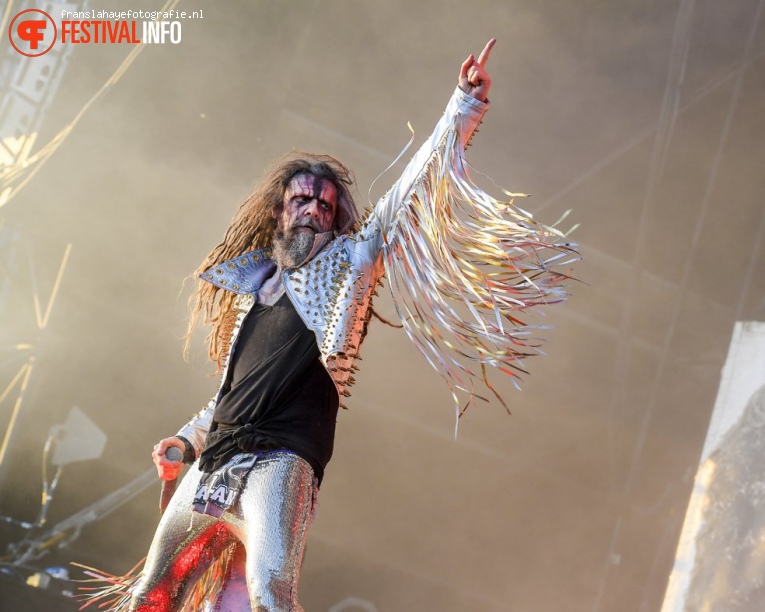 Rob Zombie op Graspop Metal Meeting 2017 foto