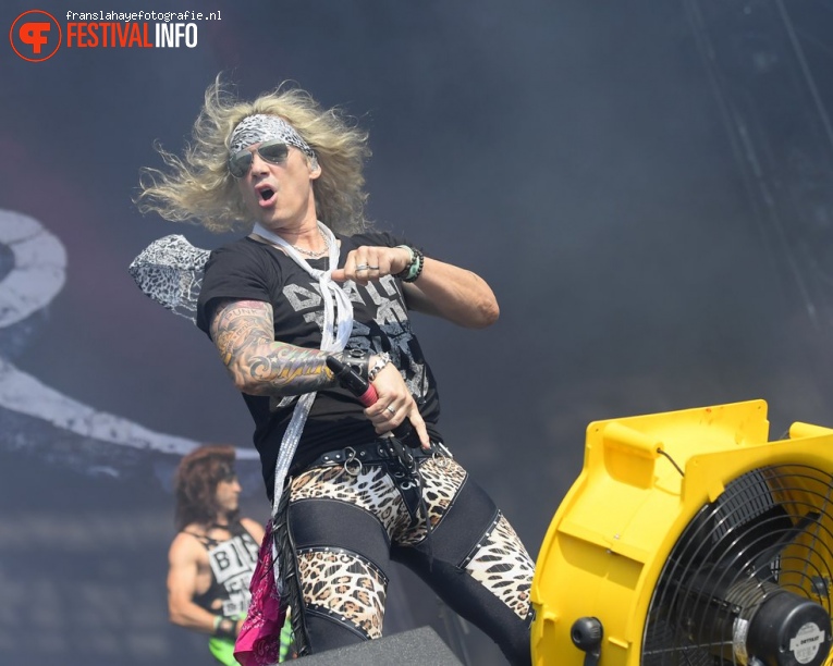 Steel Panther op Graspop Metal Meeting 2017 foto