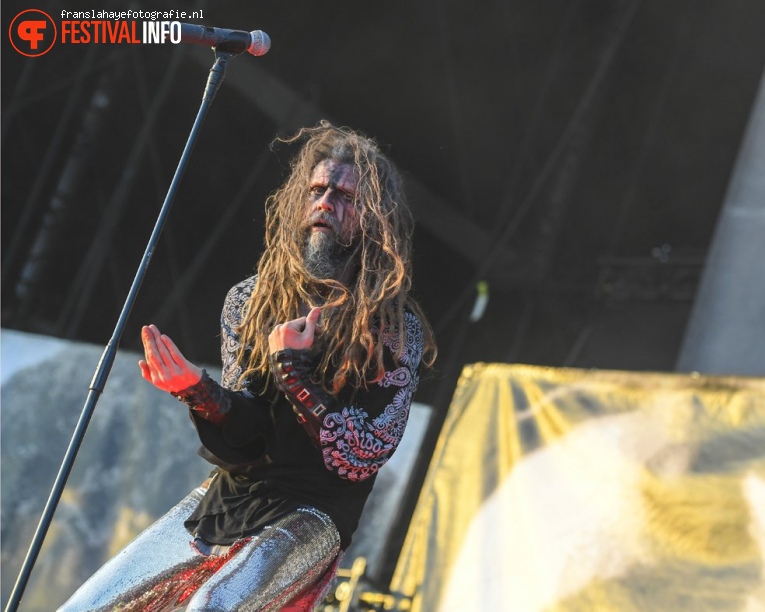 Rob Zombie op Graspop Metal Meeting 2017 foto