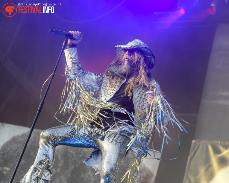 Rob Zombie op Graspop Metal Meeting 2017 foto