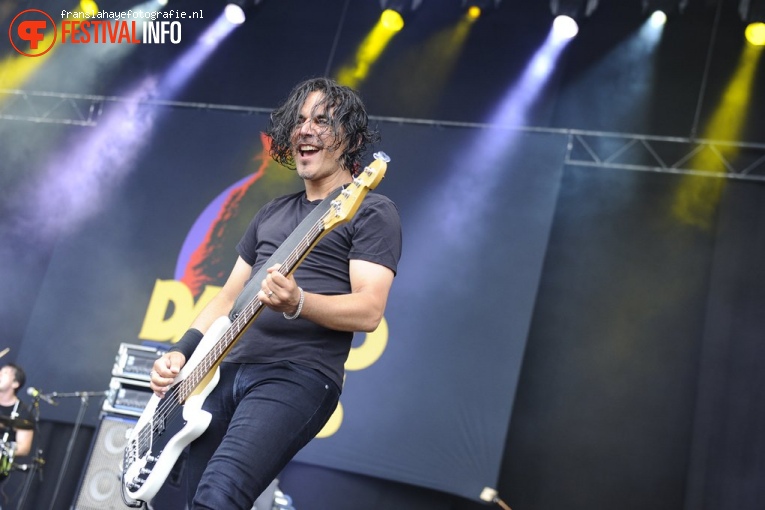 Danko Jones op Graspop Metal Meeting 2017 foto