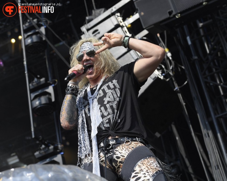 Steel Panther op Graspop Metal Meeting 2017 foto