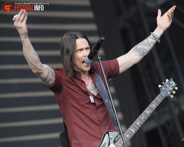 Alter Bridge op Graspop Metal Meeting 2017 foto