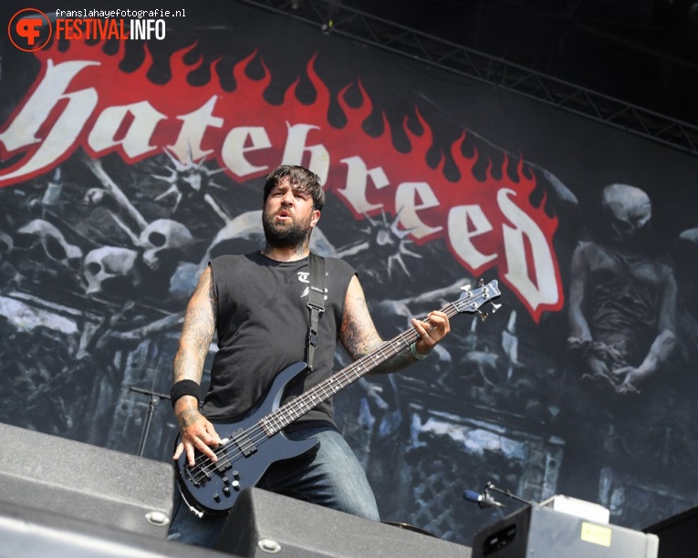 Hatebreed op Graspop Metal Meeting 2017 foto