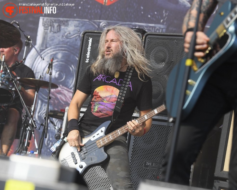 Mastodon op Graspop Metal Meeting 2017 foto