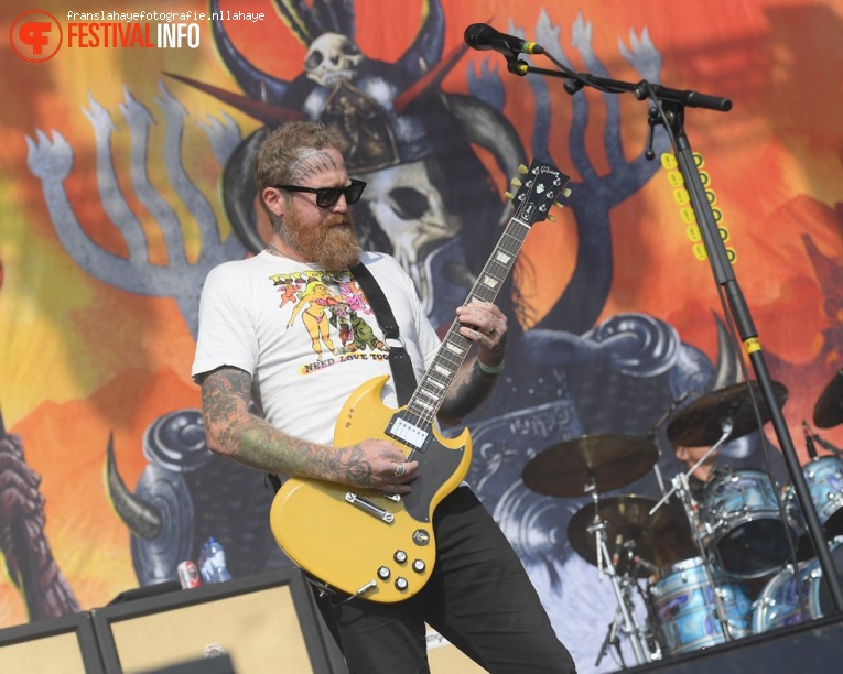 Mastodon op Graspop Metal Meeting 2017 foto